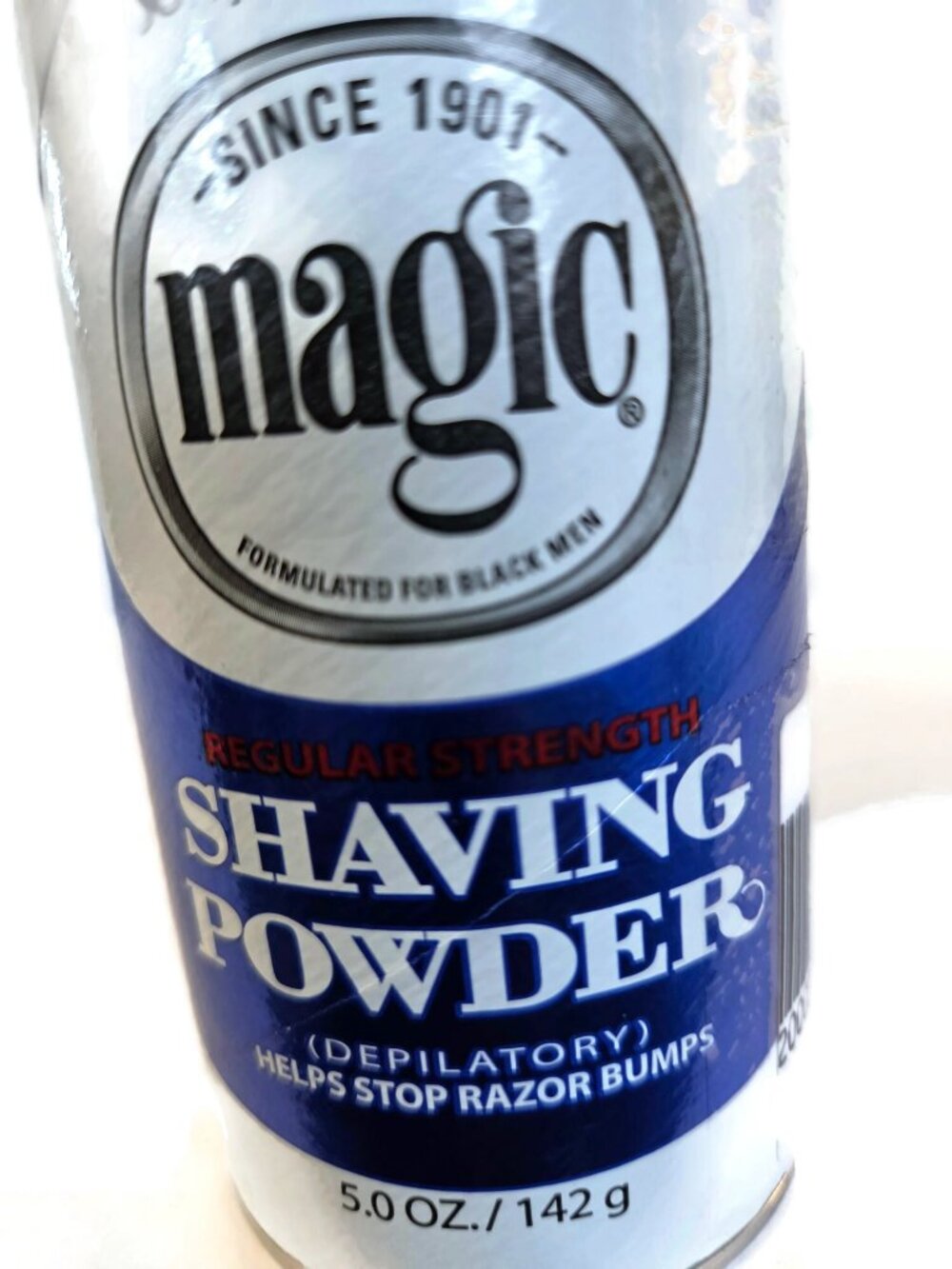 Magic Shaving Powder 5 Oz Can Helps Stop Razor Bumps - Picture 2 of 2